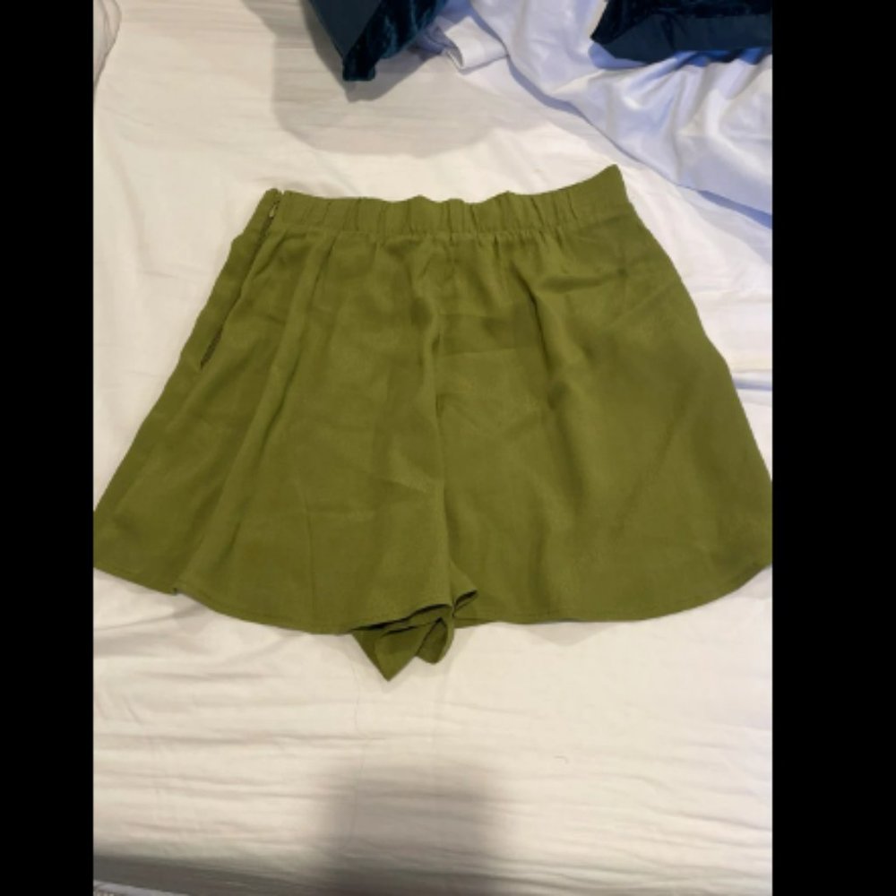 Show Me Your MuMu Olive Shorts